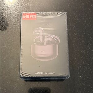 A40 Pro Wireless Earbuds - Black